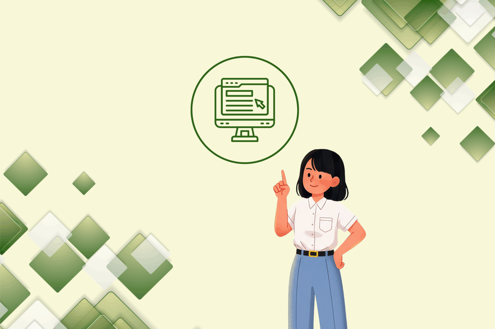 Beyaz bir ofis masasında laptop ve masa lambası önünde, “Web Design” başlığı çevresinde tasarım, fikir, web sitesi, reklam, logo, ürün ve yaratıcılık gibi web tasarım sürecini temsil eden çizim ve ikonlar.