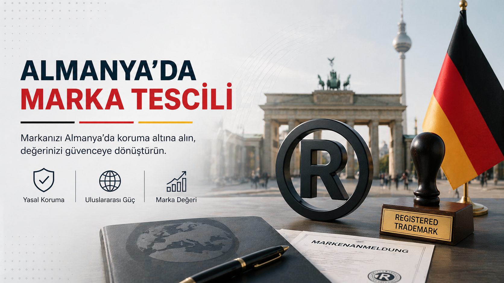 Almanya marka tescil hizmeti